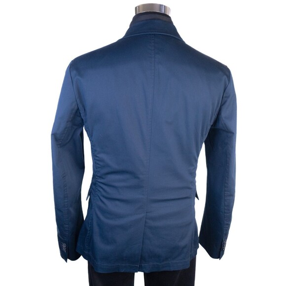 Armani Exchange Sport Coat Blazer Mens 38 Navy Blue 2 Button Closure Stretch - Picture 7 of 11